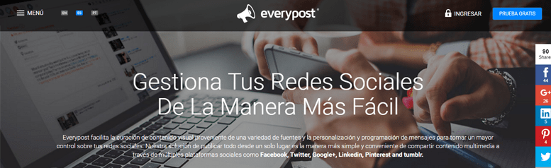 Aplicaciones de redes sociales - Everypost