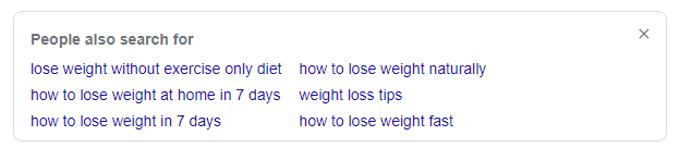 perte de poids sans régime